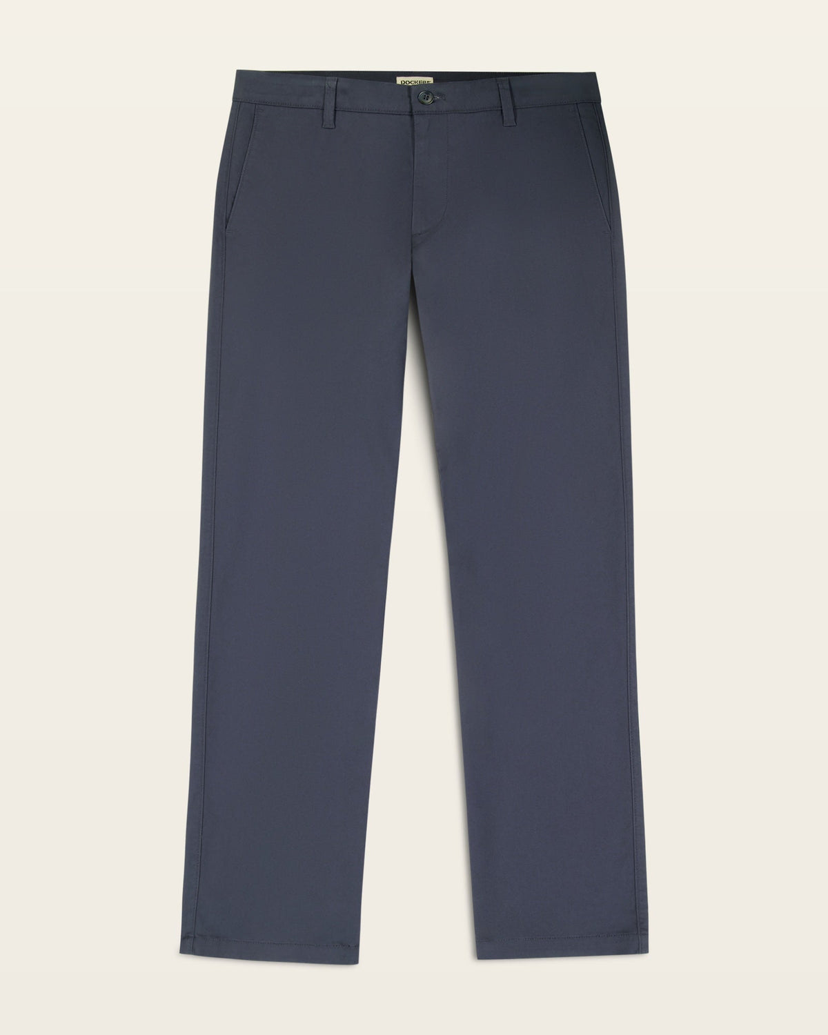 Khaki Pants with Straight Fit and Soft Cotton Fabric