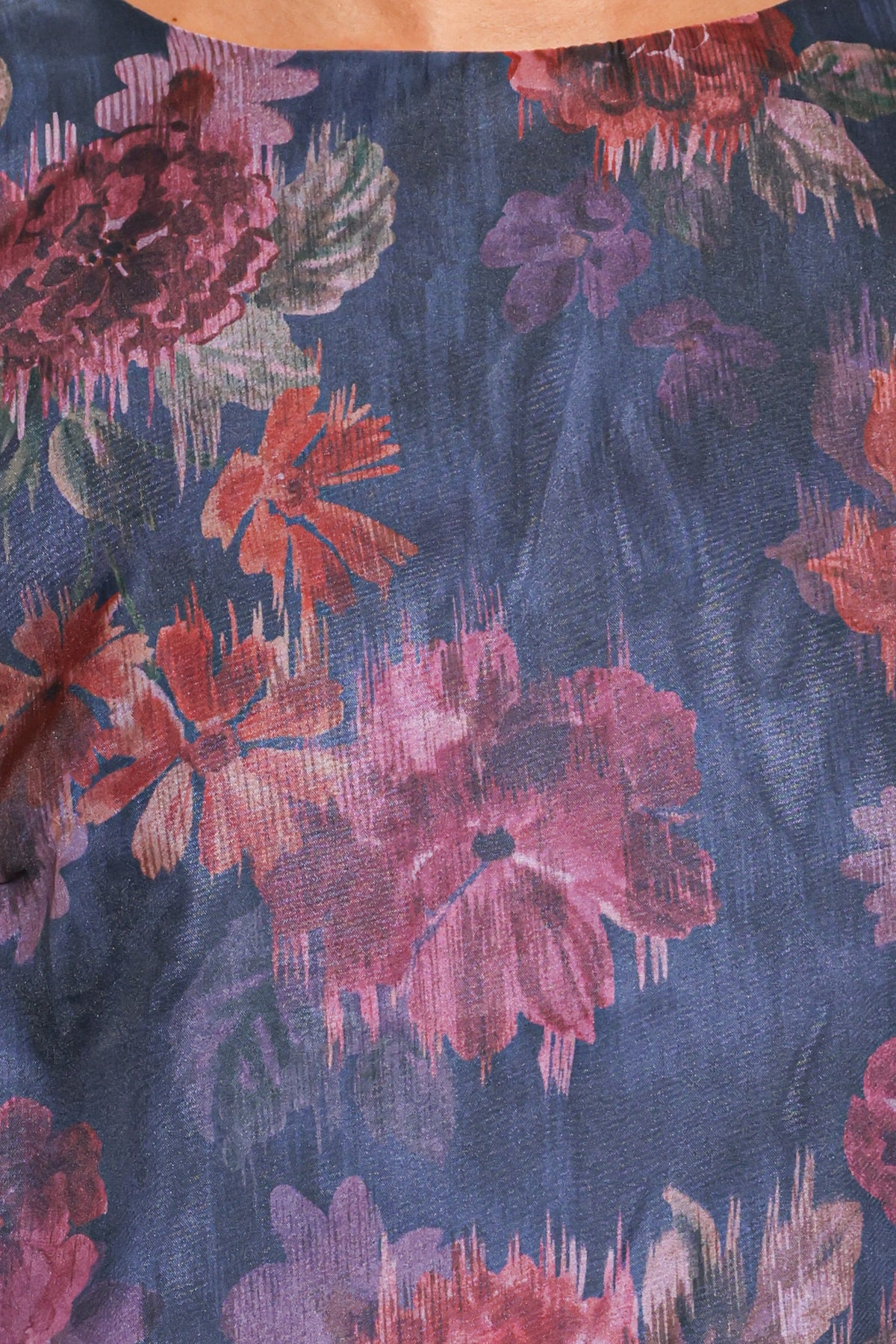 DRESSES Jaycee Mini Dress - Navy Blurred Floral