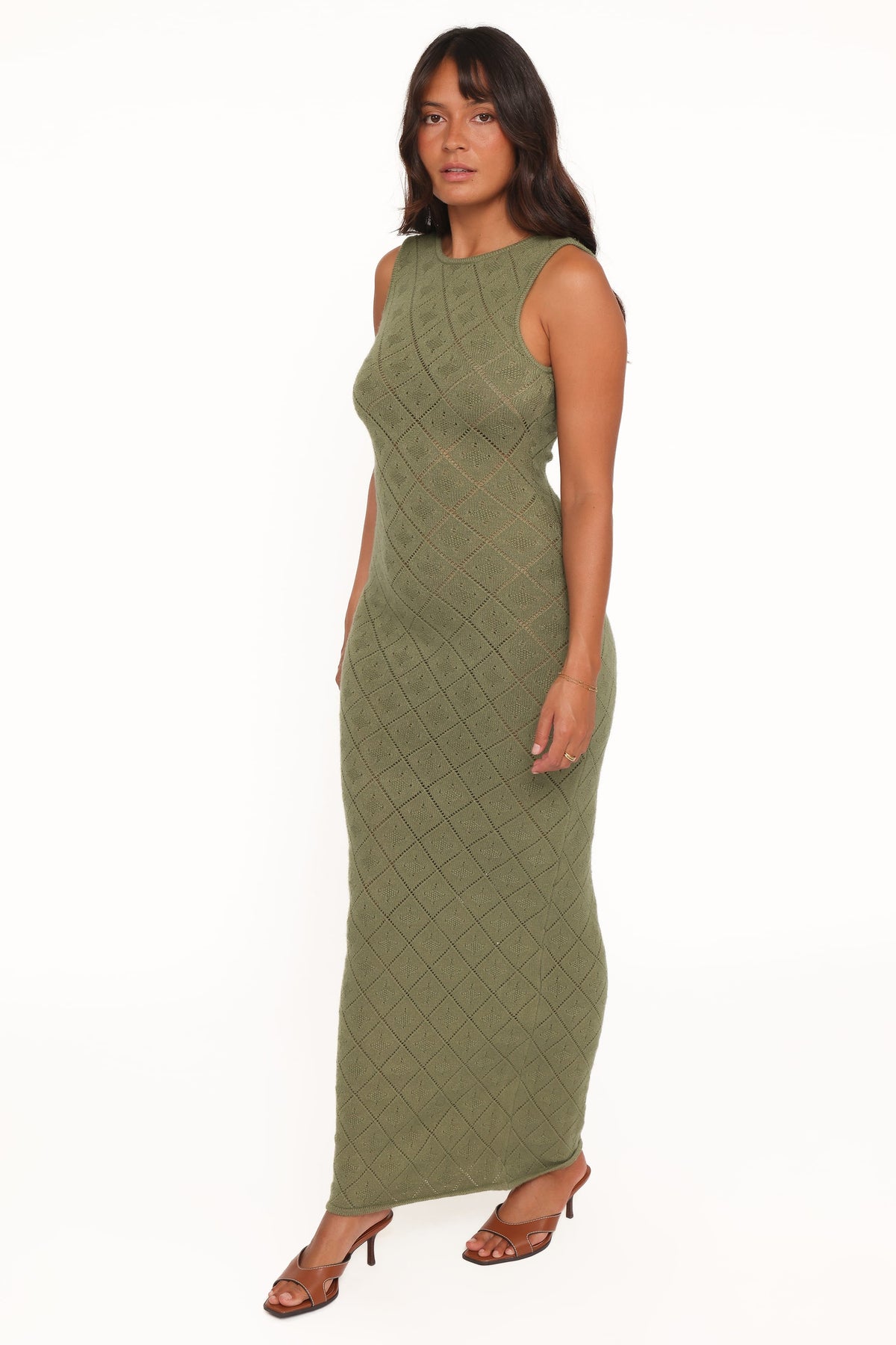 Petal and Pup USA DRESSES Wembly Maxi Dress - Olive Green