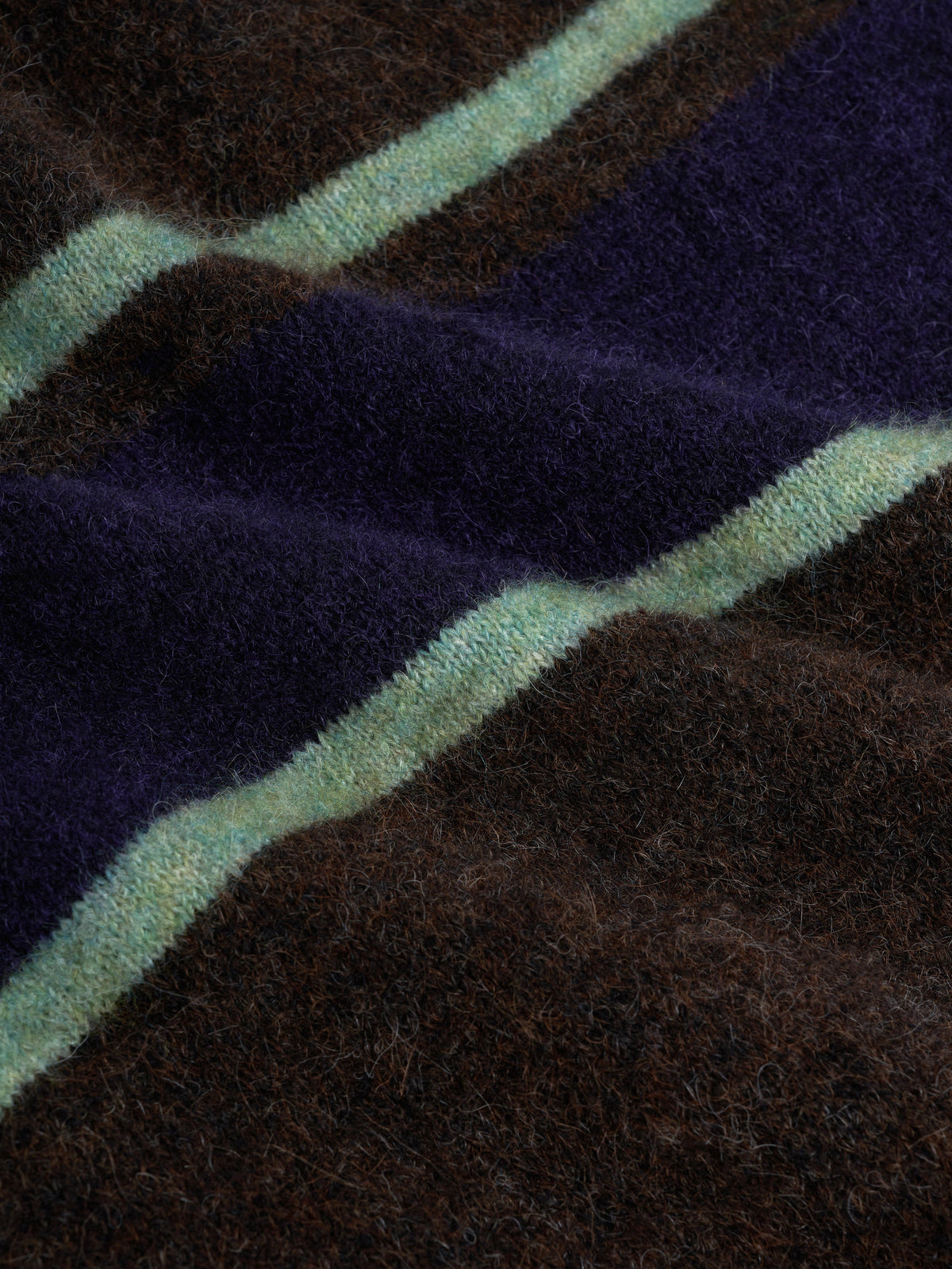 Striped Jumper with Alpaca Wool Blend and Elasticated Cuffs, Regular Fit