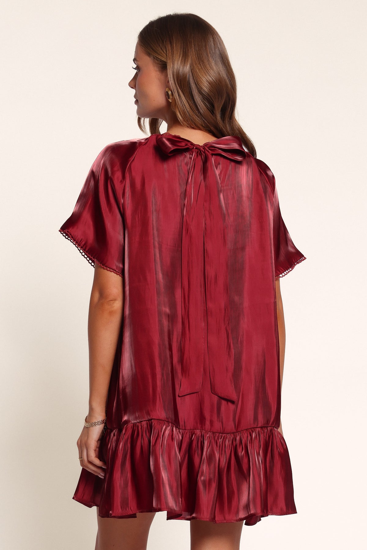 DRESSES Caden Mini Dress - Burgundy