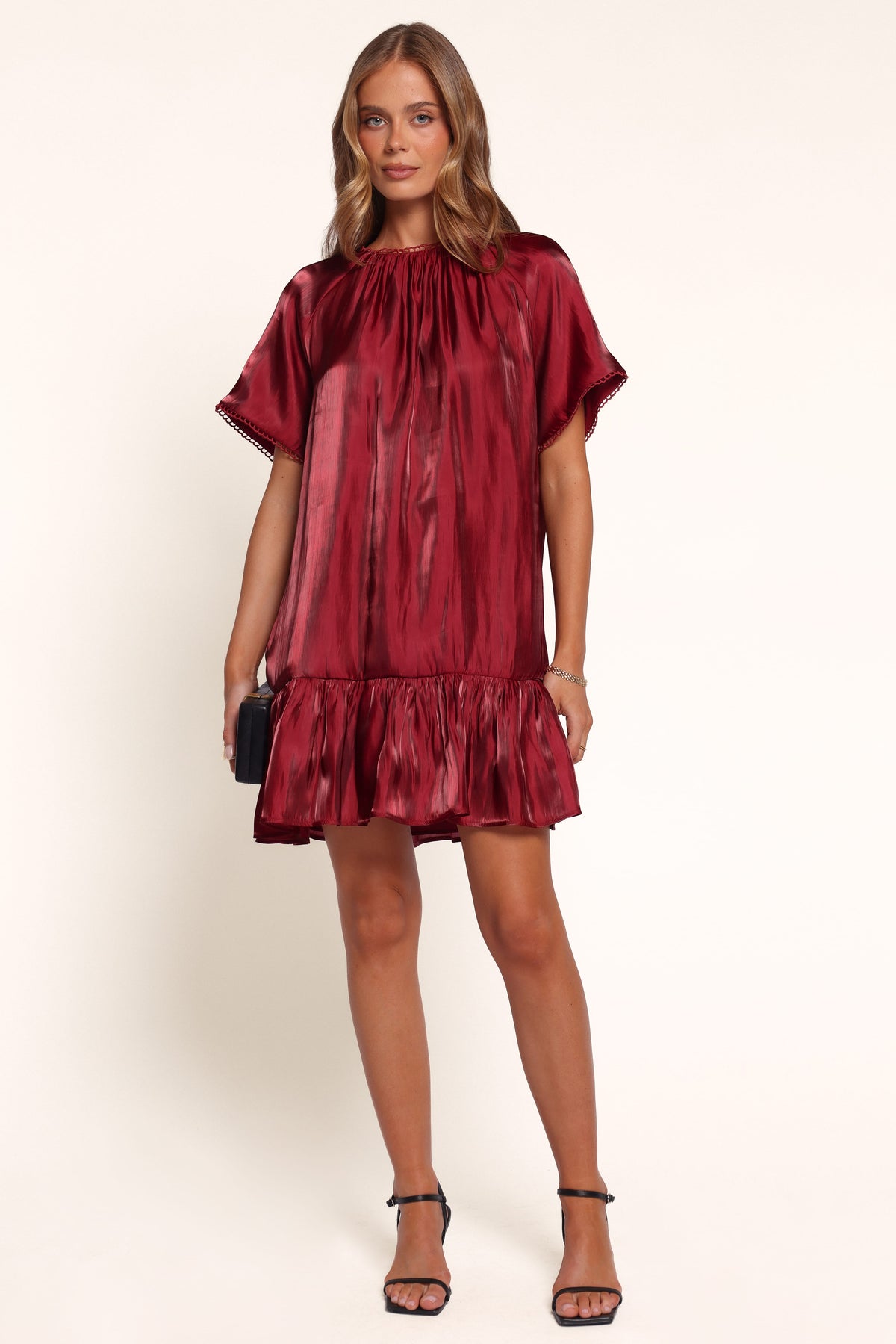 DRESSES Caden Mini Dress - Burgundy